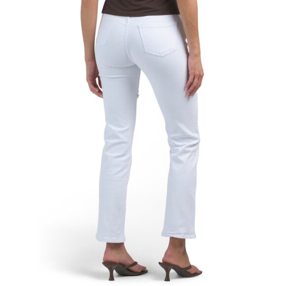 BEBE White Cut Out Jeans - Picture 2 of 2